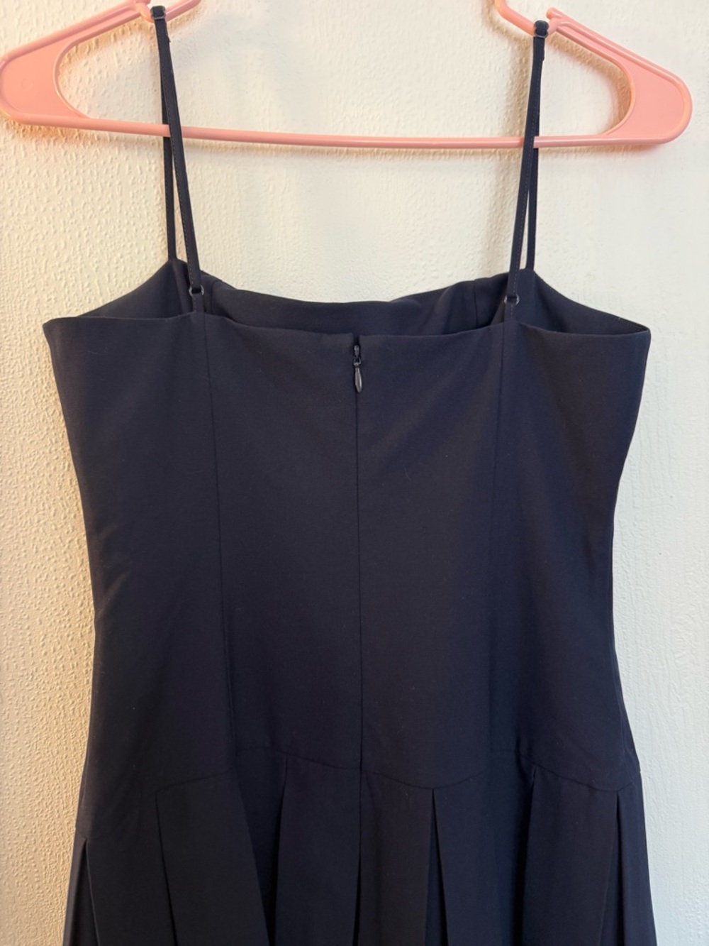 aritzia sunday best shetland dress in admiral navy blue - Picture 5 of 8